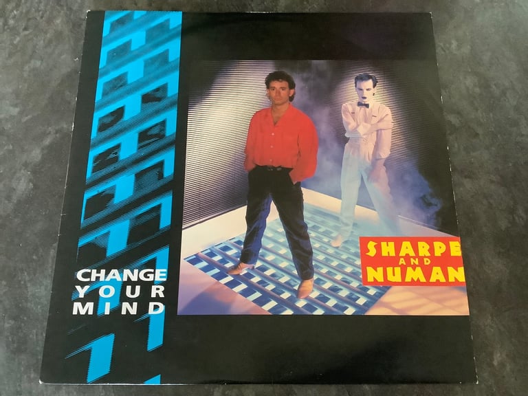 image for Sharpe and Newman - Change Your Mind - 12” Single 1985