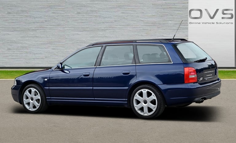 AUDI S4 2.7 [Bi-TURBO] V6 QUATTRO PETROL MANUAL 5DR AVANT/ESTATE 2000 [W] BLUE