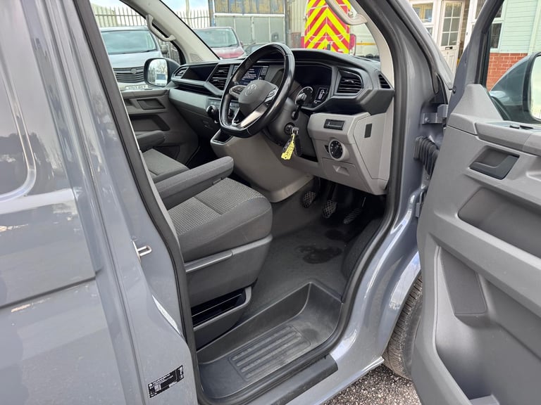 2022 Volkswagen Transporter T6.1 Highline 150 BHP. Pure Grey. 6 Sp Manual. AC. 
