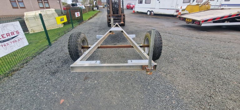 Ex western bowser chassis trailer for tractor 