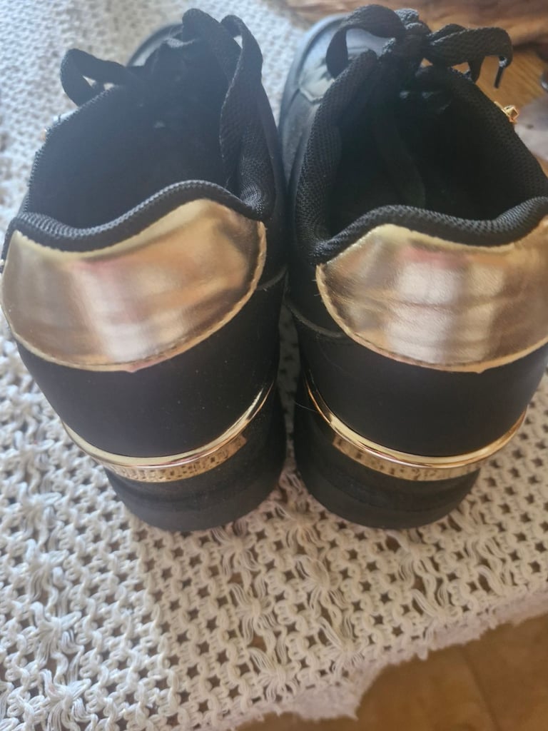 Ajvani Ladies wedge trainers