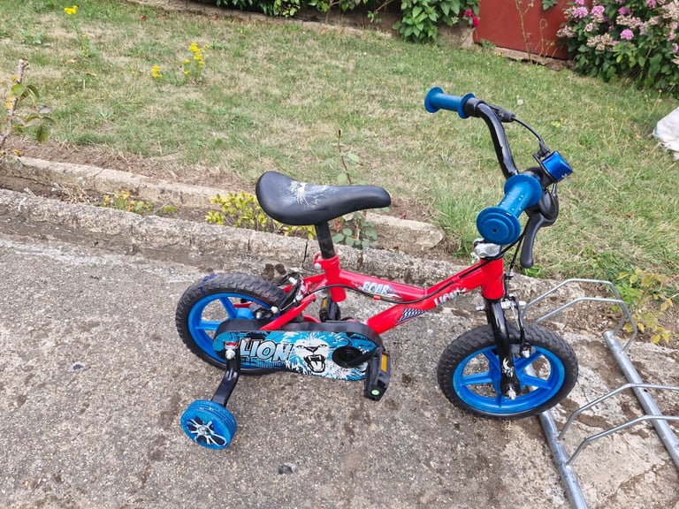 image for KIDS BOYS CHILDREN LION ROAR 12 INCH WHEELS BIKE BICYCLE