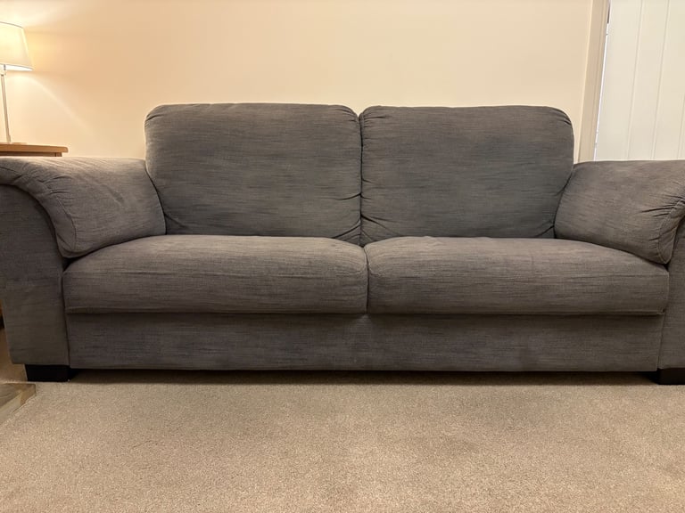 image for Ikea Large Sofa & Footstool