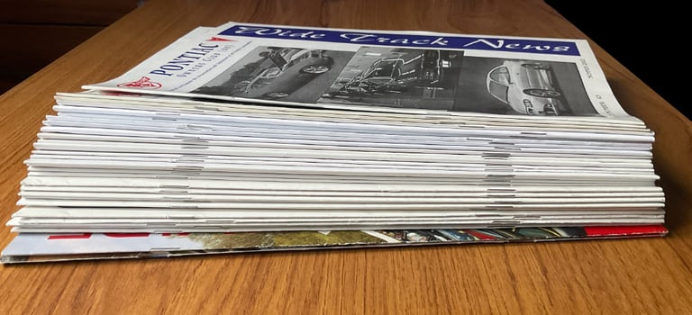 Pontiac Owners Club ‘Wide Track News’ Magazines (2002-2013)