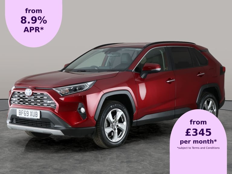 image for 2019 Toyota RAV4 2.5 VVT-i Hybrid Excel 5dr CVT 2WD ESTATE PETROL/ELECTRIC Automatic