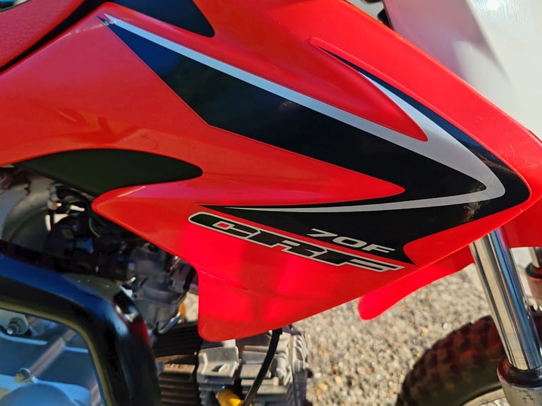 Honda CRF70F, Clean and well maintained, Just had oil change and new air filter, jets,recent chain.