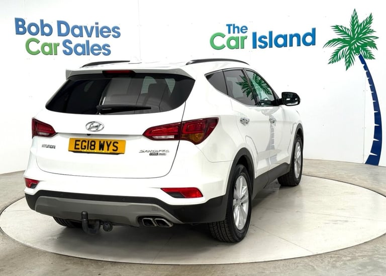 2018 18 HYUNDAI SANTA FE 2.2 CRDI BLUE DRIVE PREMIUM SUV 5DR DIESEL AUTO 4WD EUR