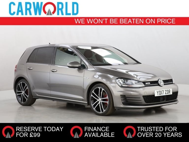 image for 2017 Volkswagen Golf 2.0 TDI BlueMotion Tech GTD Hatchback 5dr Diesel Manual Euro 6 (s/s) (184 p ...