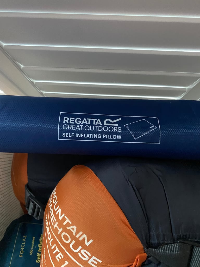 Camping gear, sleeping bags and Mats