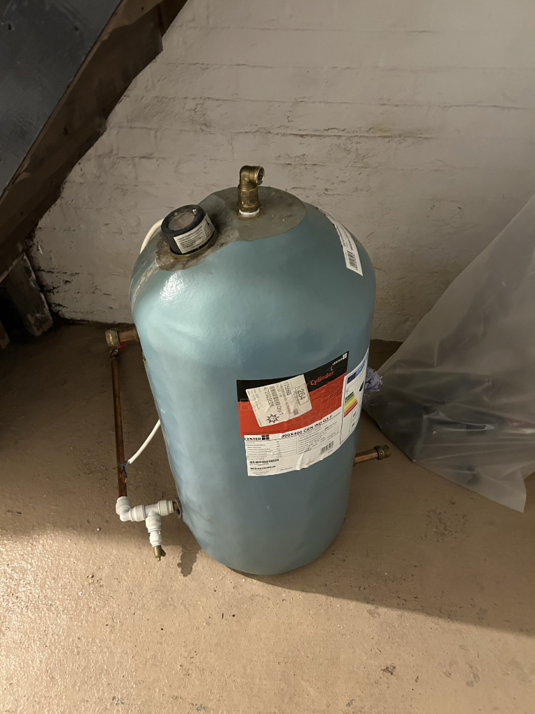 image for Copper Cylinder Hot Water Tank 900 x 400 CEN IND G3 F