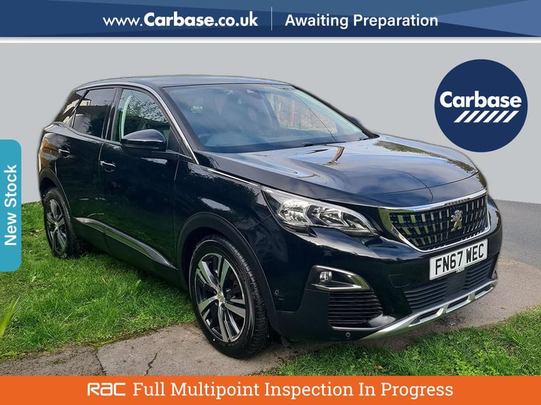 image for 2017 Peugeot 3008 1.2 PureTech Allure SUV 5dr Petrol Manual Euro 6 (s/s) (130 ps) SUV PETROL Manual