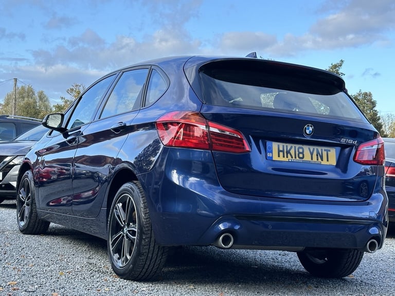 2018 Bmw 2 Series 2.0 Sport Active Tourer Diesel Manual 5 Door Hatchback Blue