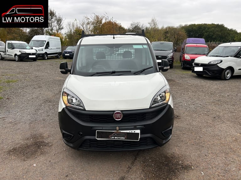 FIAT DOBLO 1.6 MULTIJET 1.6 WORKUP ALLOY DROPSIDER 2021 71 REG MILK FLOAT