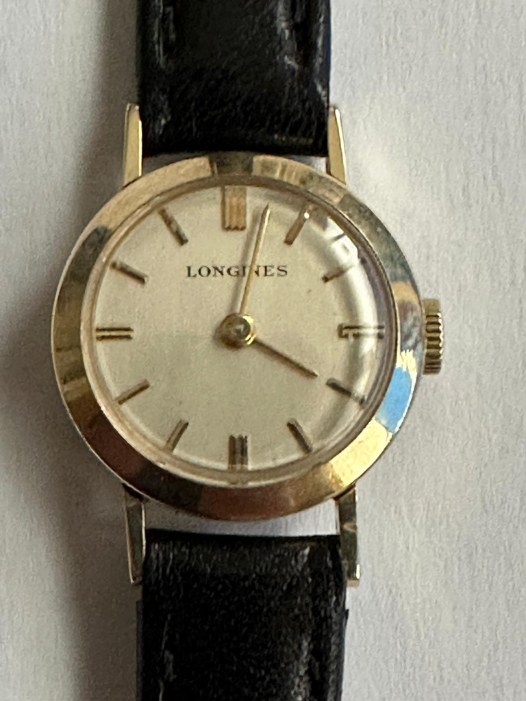 image for Longines Ladies Gold Filled Watch - Working