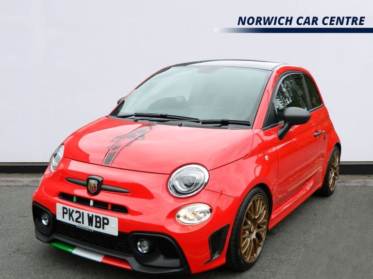 2021 Abarth 595 1.4 T-Jet Competizione 70th Hatchback 3dr Petrol Manual Euro 6 (180 bhp) Hatchbac...