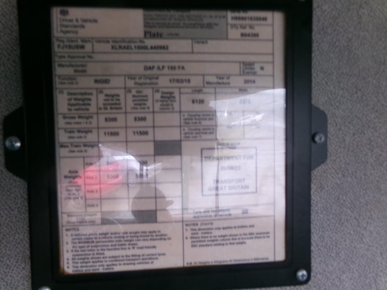 2015 (15) LEYLAND DAF LF 150 FA POLE ERECTION TRUCK. 9.3 TON. EURO 6. CHOICE 2