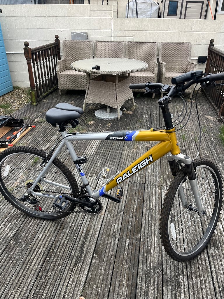 Raleigh Incognito 7 speed men’s bike 