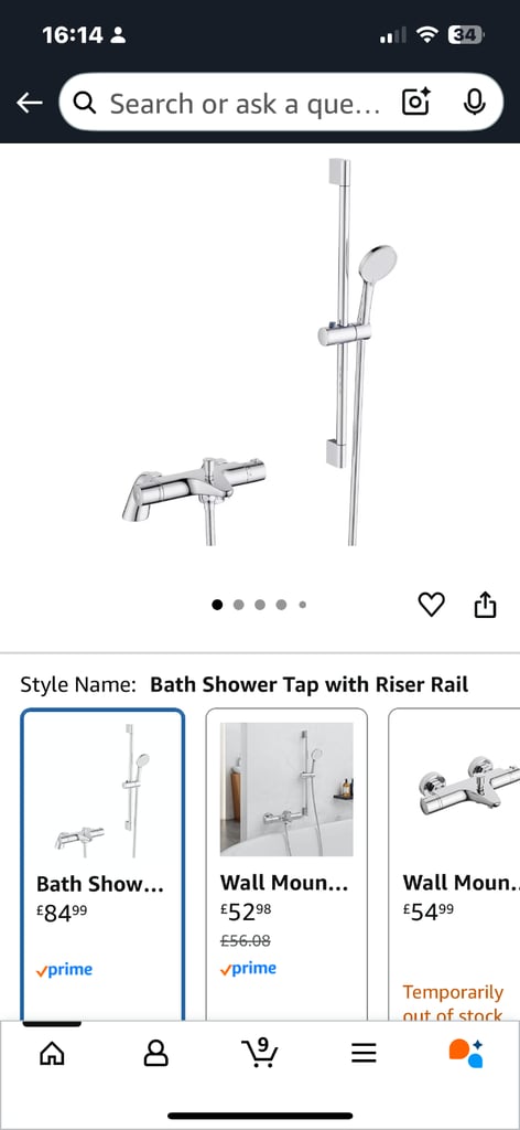 image for Bath shower mixer 