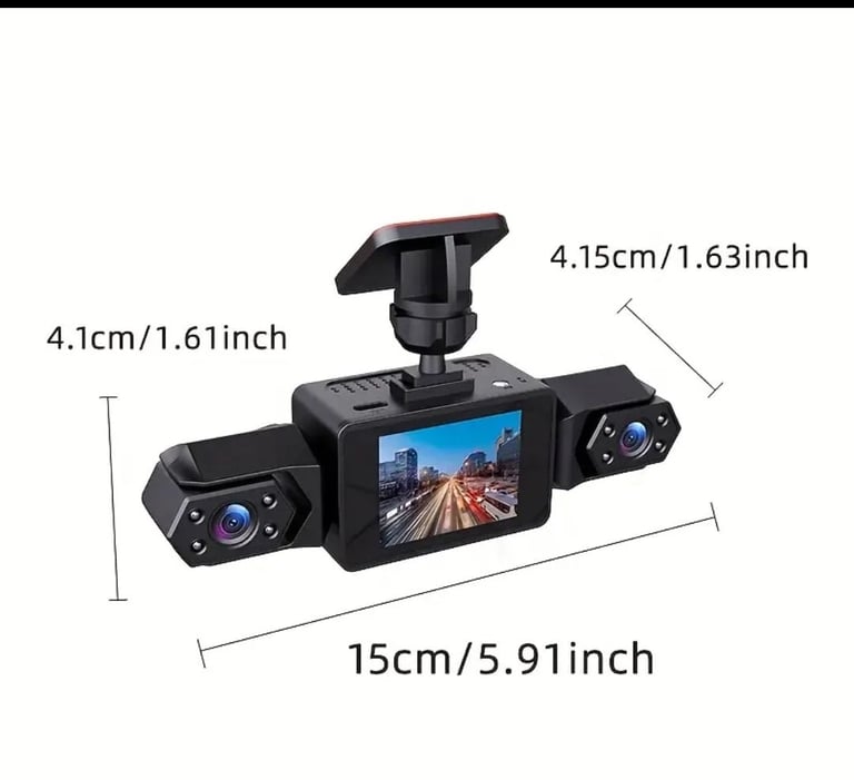 4- Channel 1080P Dash Cam 
