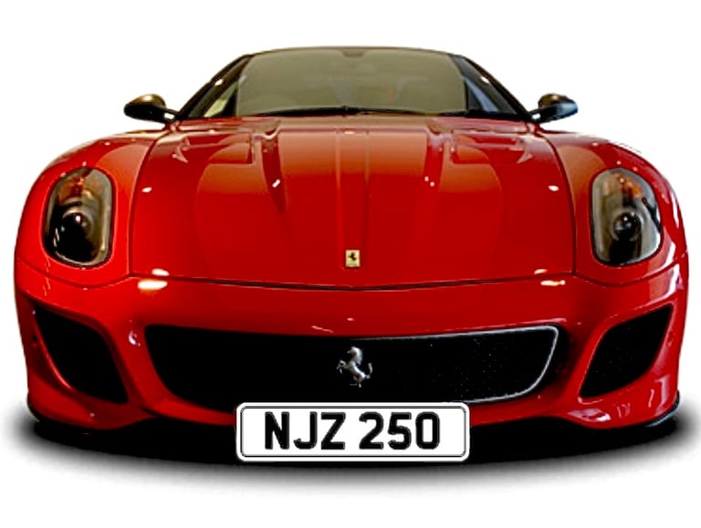 Cherished Number Plate NJZ 250