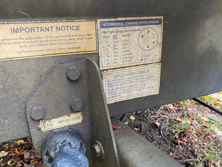 Ifor Williams plant trailer 