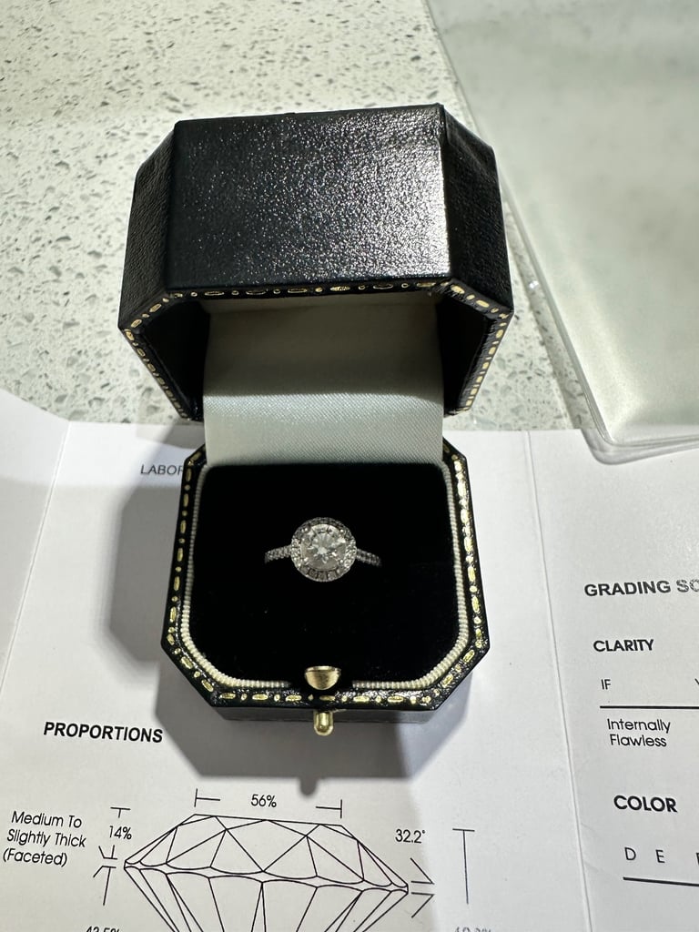 Platinum & Diamond Engagement Ring