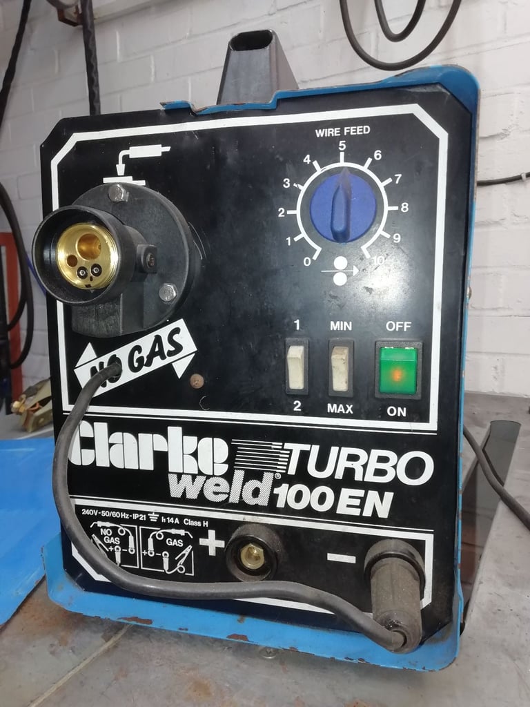Two Clarke Mig welders for spares or repair. make an offer