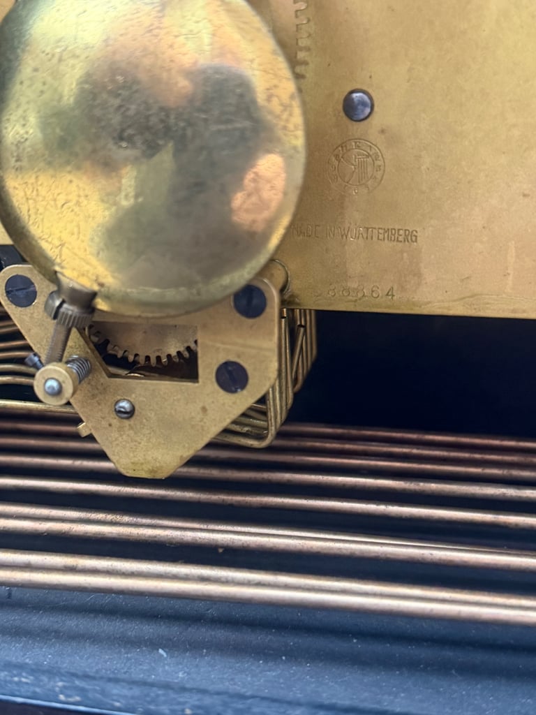 German working Westminster clock