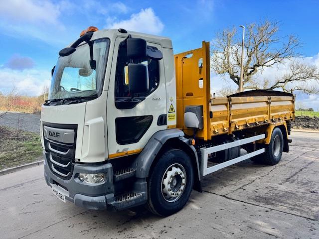 2020 DAF LF 260 Euro 6 15ft6 steel drop side tipper tar chutes auto 67,000kms