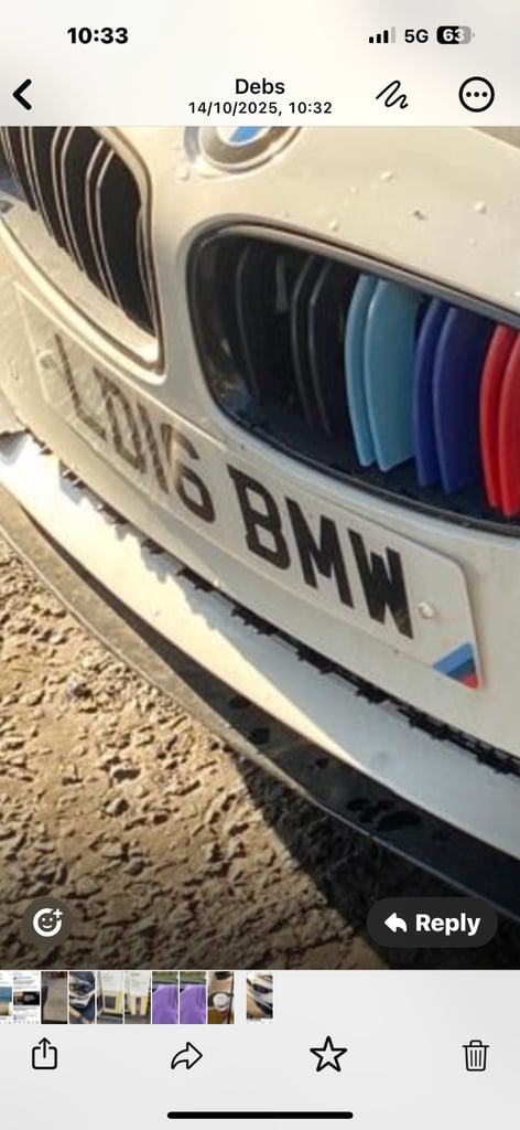 image for Number plate for sale 