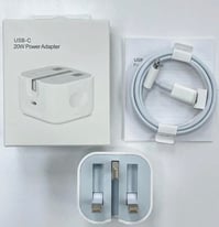 Apple iphone charger plug and c cabel fast charging 