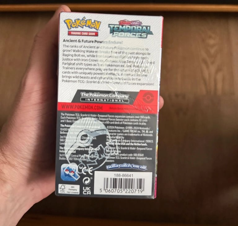 Pokemon temporal forces single packs 