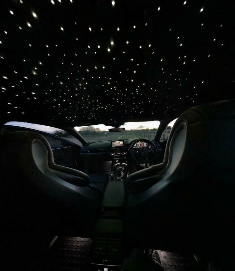 Unique luxury starlight roof car office weddings installation