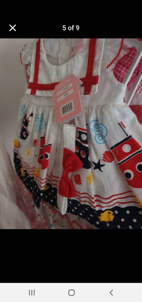 Baby girls bundle of 100 dresses