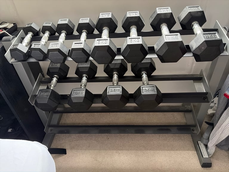 image for Weight rack and weights 