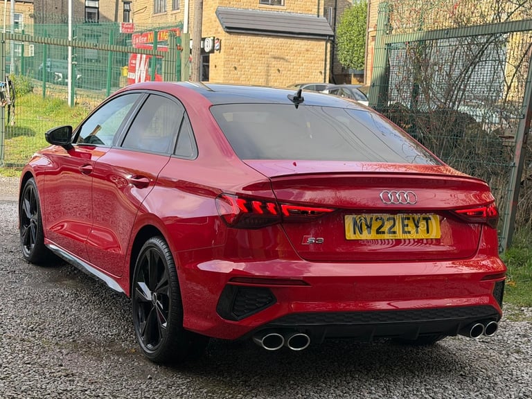 2022 Audi S3 2.0 TFSI S Tronic quattro Euro 6 (s/s) 4dr SALOON Petrol Automatic