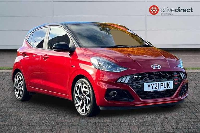 2021 Hyundai i10 1.0 T-GDi N Line Hatchback 5dr Petrol Manual Euro 6 (s/s) (100 ps) Hatchback Pet...