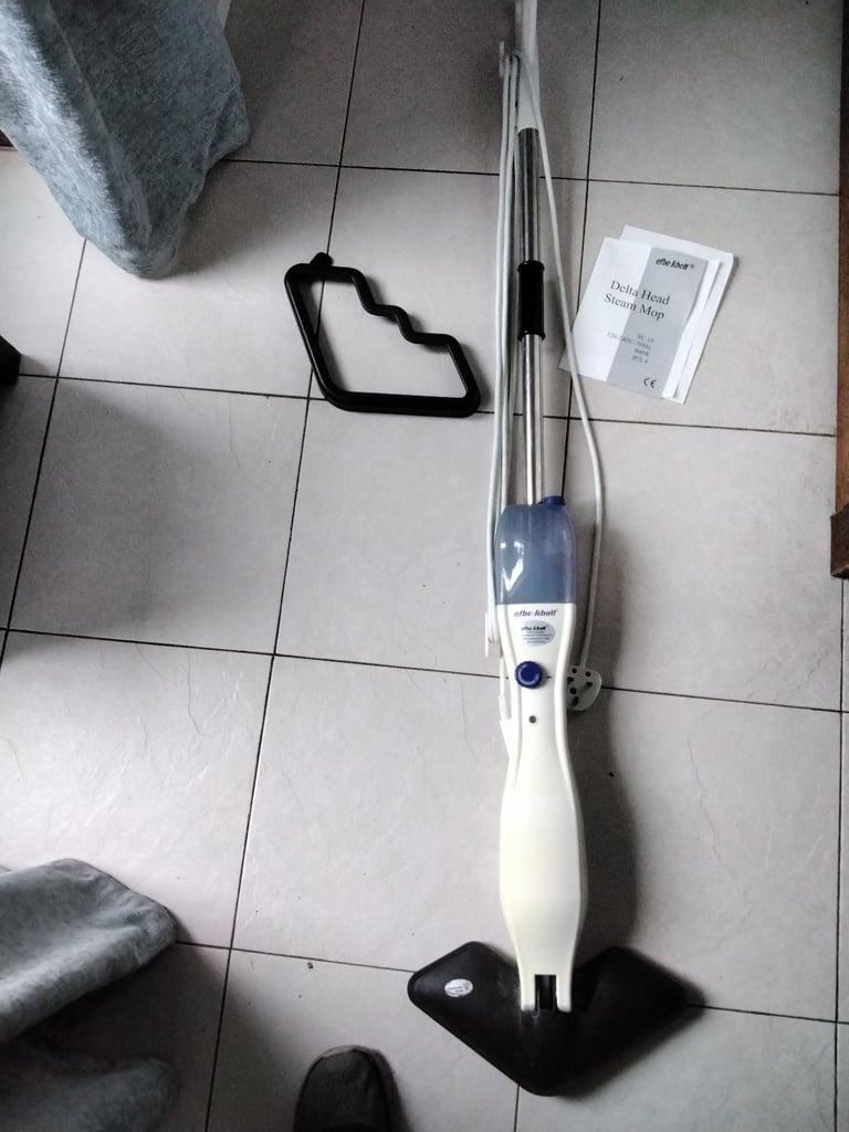 image for steam mop with instruction