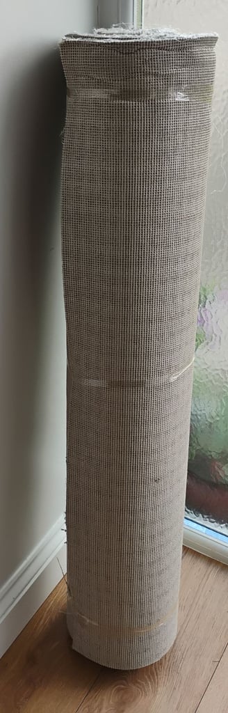 Small roll of carpet