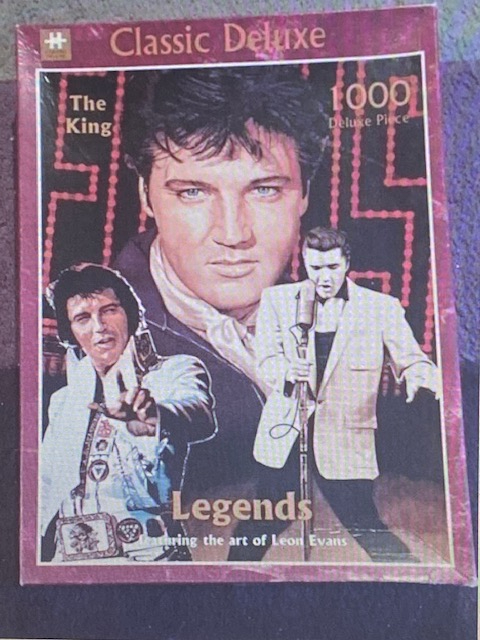 image for Elvis 1000 Piece Jigsaw 'The King' **EX**