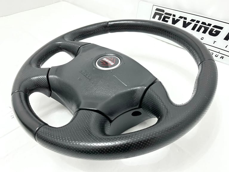 Subaru Impreza WRX STI Newage Momo Steering Wheel & Airbag OEM RNA1271