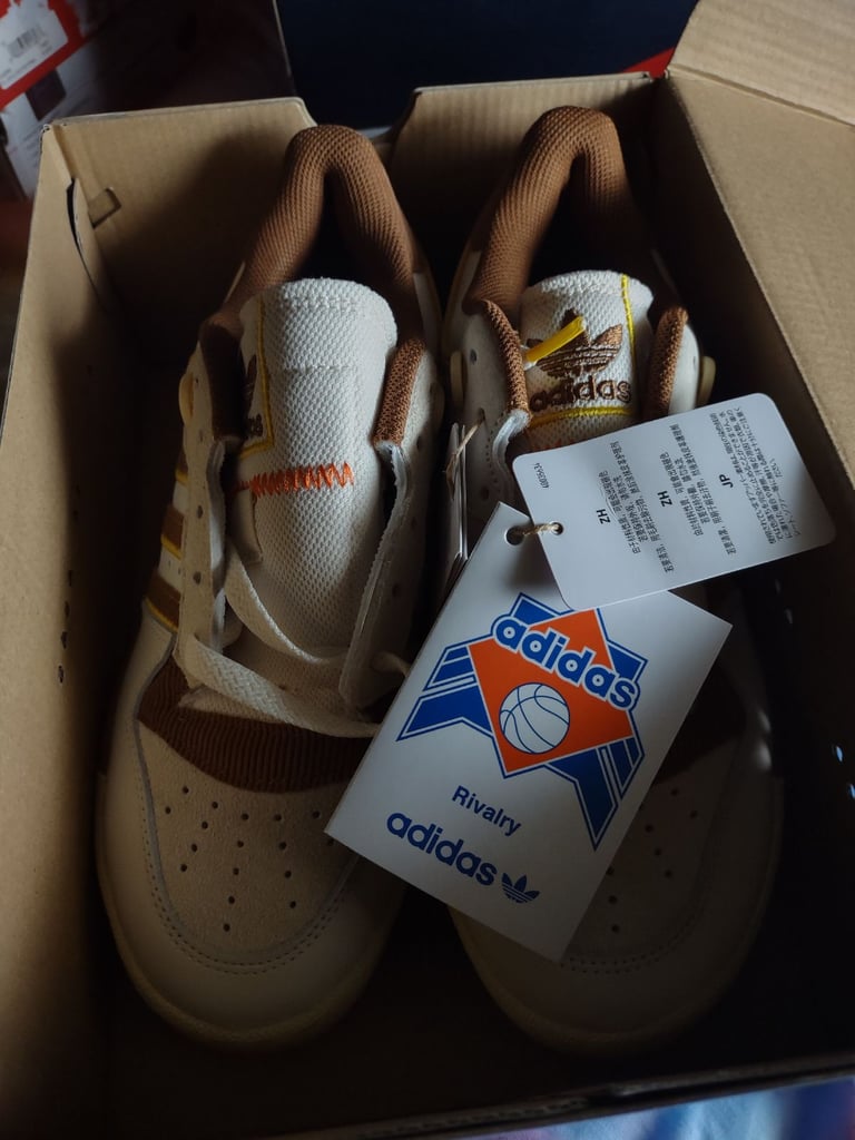 image for ADIDAS RIVALRY LOW 86 SIZE UK 4.5 BRAND NEW TRAINERS 