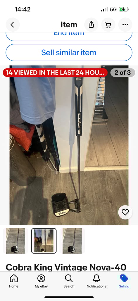 image for Golf putter king cobra 