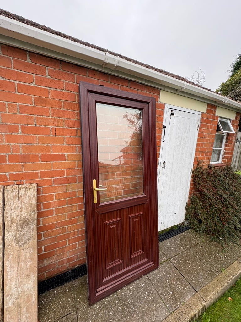 Mahogany/Rose Wood Pvc Door