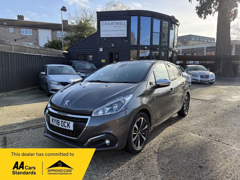 image for 2018 Peugeot 208 1.2 PureTech 82 Tech Edition 5dr [Start Stop] HATCHBACK Petrol Manual