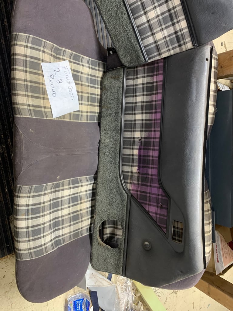 Ford capri recaro seats 