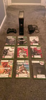 Xbox 360 with 9 games 