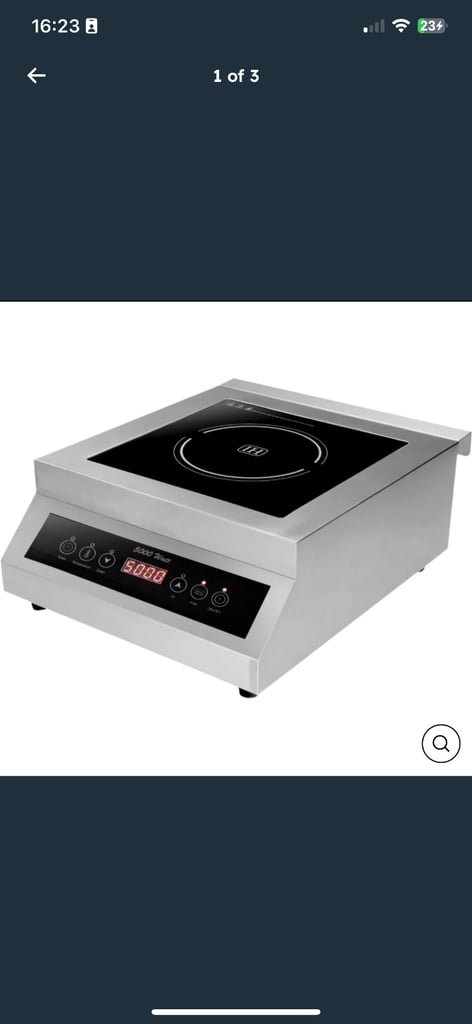 image for  BNWB Induction cooker 5KW RRP £230