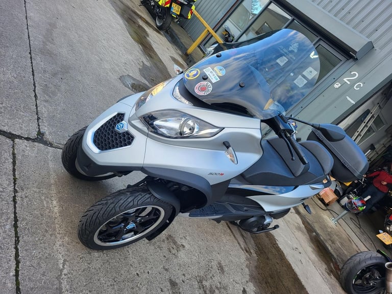 2016 16 PIAGGIO MP3 500 LT SPORT ABS ASC TRICYCLE TRIKE RIDE ON CAR LICENSE