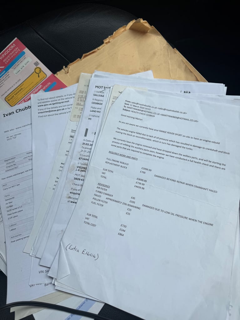 Rang Rover Sport Top/Spec New Engine Rebuild Drive away bargain PX swaps 